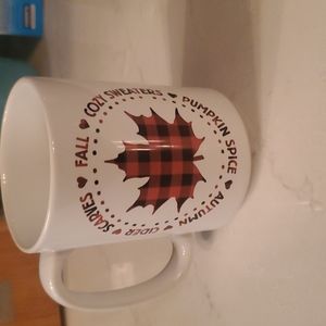 Fall coffee cup